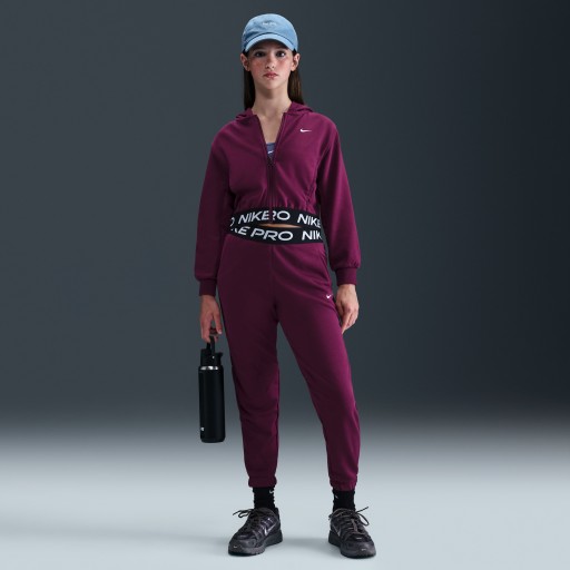 Nike Pro Fleece Dri-FIT joggingbroek voor meisjes - Rood