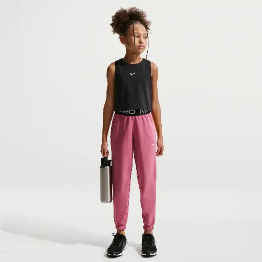 Nike Pro Fleece Dri-FIT joggingbroek voor meisjes - Roze