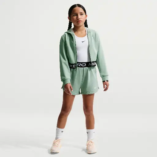 Nike Pro Fleece Dri-FIT shorts voor meisjes - Groen