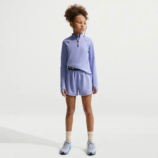 Nike Pro Fleece Dri-FIT shorts voor meisjes - Paars