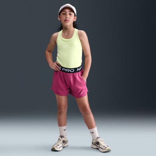 Nike Pro Fleece Dri-FIT shorts voor meisjes - Paars