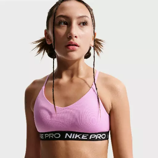 Nike Pro Indy-bh voor meisjes - Paars