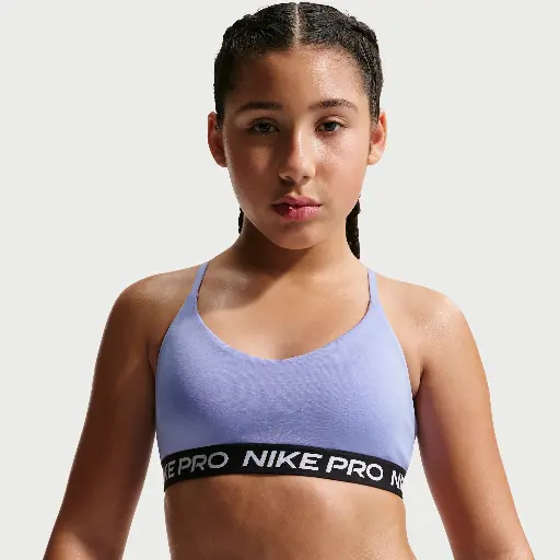 Nike Pro Indy-bh voor meisjes - Paars