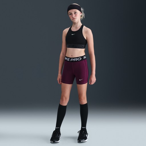 Nike Pro Leak Protection: Period Dri-FIT shorts voor meisjes - Rood