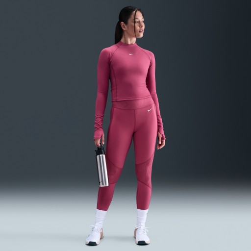 Nike Pro legging met hoge taille voor dames - Paars