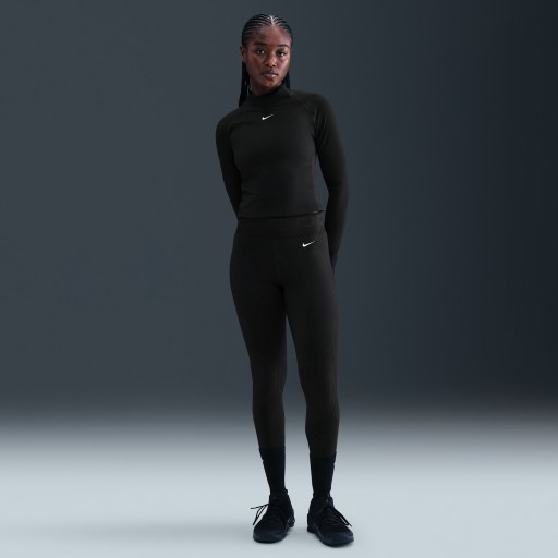 Nike Pro legging met hoge taille voor dames - Zwart