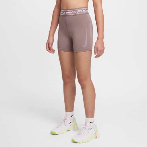 Nike Pro meisjesshorts (8 cm) - Roze