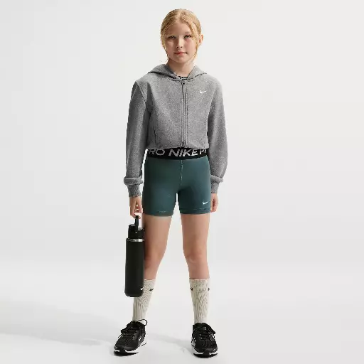 Nike Pro meisjesshorts - Grijs