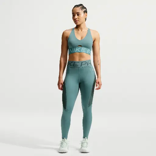 Nike Pro Sculpt 7/8-legging met hoge taille voor dames - Grijs