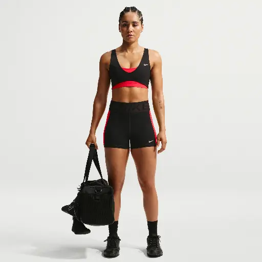 Nike Pro Sculpt Dri-FIT bikeshorts met hoge taille voor dames (13 cm) - Zwart