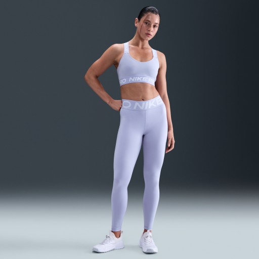 Nike Pro Sculpt lange legging met hoge taille voor dames - Paars