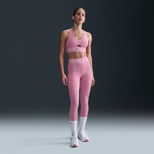 Nike Pro Sculpt lange legging met hoge taille voor dames - Roze