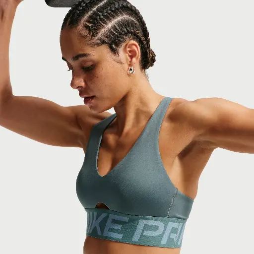 Nike Pro Sculpt padded sport-bh met medium ondersteuning - Grijs