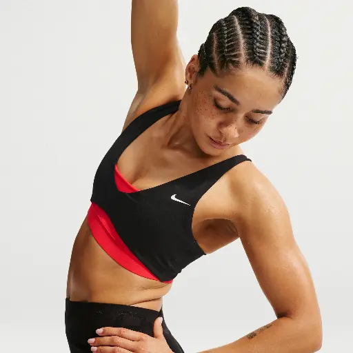 Nike Pro Sculpt sport-bh met medium ondersteuning - Zwart