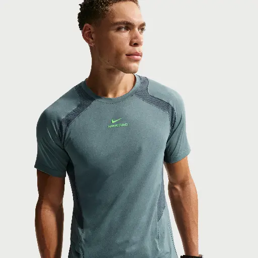 Nike Pro Training Dri-FIT ADV herentop met korte mouwen - Grijs