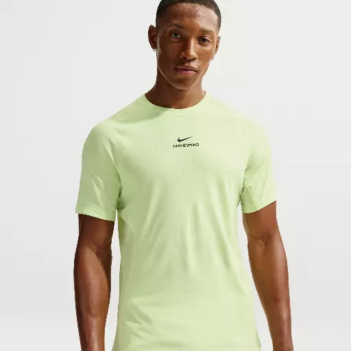 Nike Pro Training Dri-FIT herentop met korte mouwen - Groen