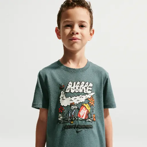 Nike 'Rest And Recovery' T-shirt voor kleuters - Grijs
