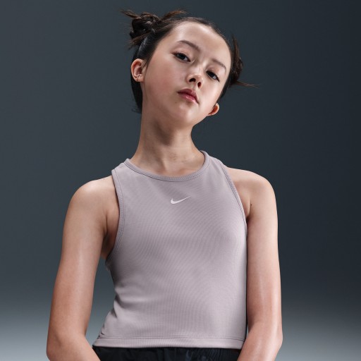 Nike Sportswear geribde tanktop voor meisjes - Paars