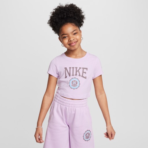 Nike Sportswear kort T-shirt voor meisjes - Paars