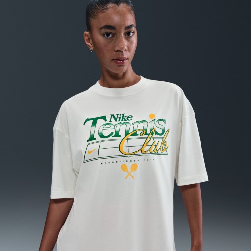 Nike Sportswear oversized T-shirt met graphic voor dames - Wit