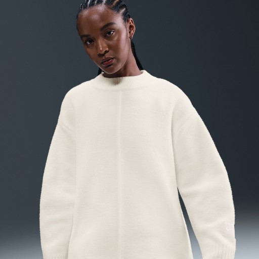Nike Sweater met ronde hals voor dames - Bruin