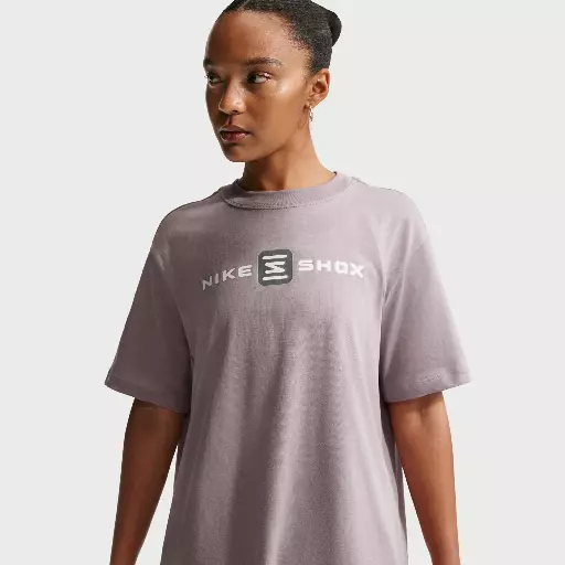 Nike T-shirt met graphic voor dames - Grijs