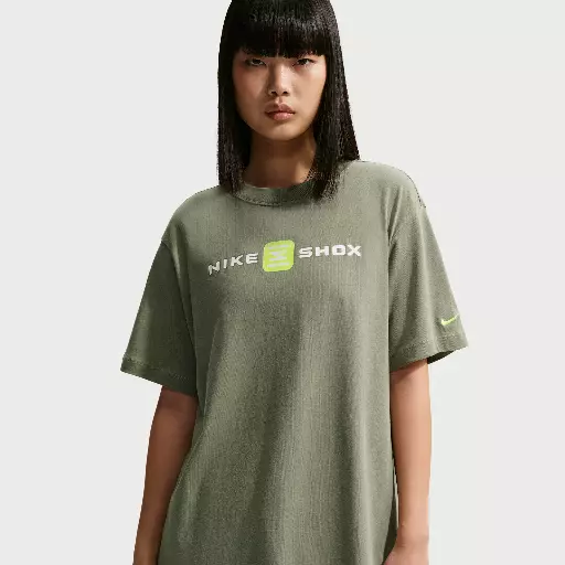 Nike T-shirt met graphic voor dames - Grijs