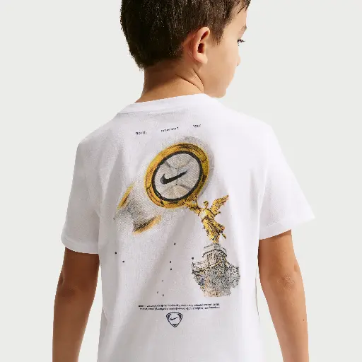Nike T-shirt met graphic voor kids - Wit