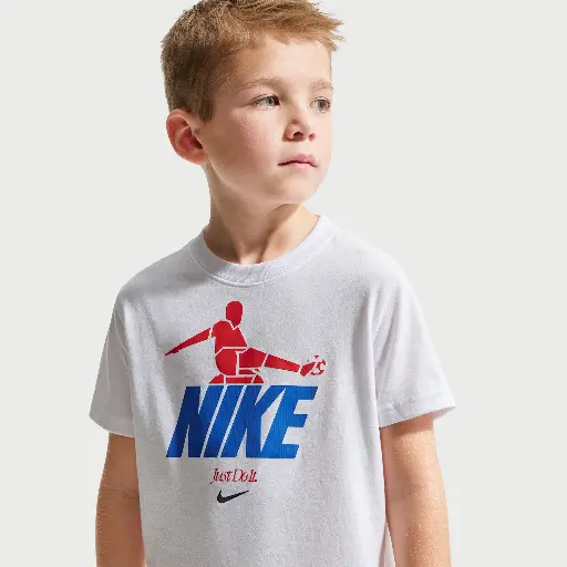 Nike T-shirt voor kleuters - Wit