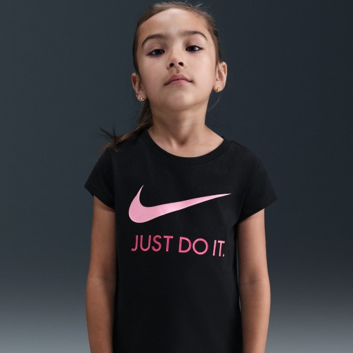 Nike T-shirt voor kleuters - Zwart