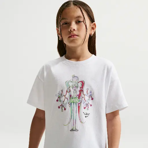 Nike T-shirt voor meisjes - Wit