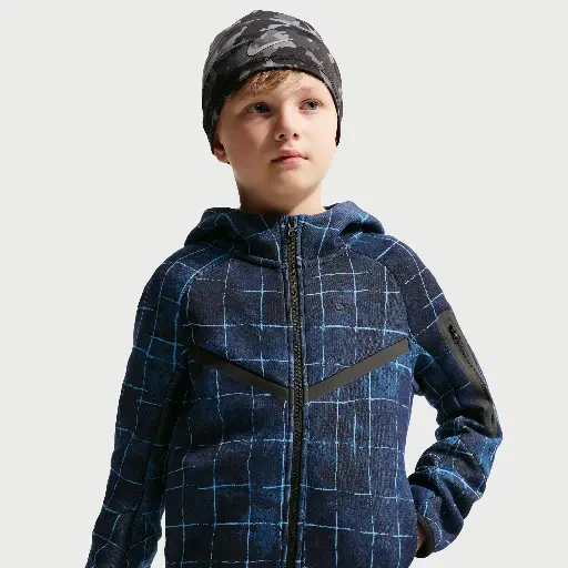 Nike Tech Fleece Hoodie met rits voor jongens - Blauw