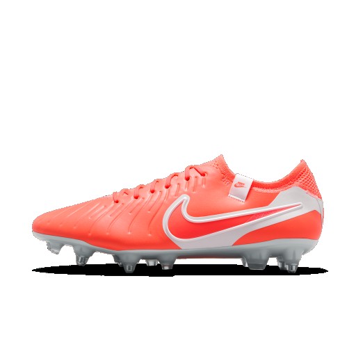 Nike Tiempo Legend 10 Elite low top voetbalschoenen (zachte ondergrond) - Roze