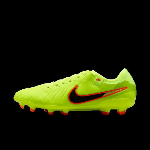Nike Tiempo Legend 10 Pro low top voetbalschoenen (stevige ondergrond) - Geel
