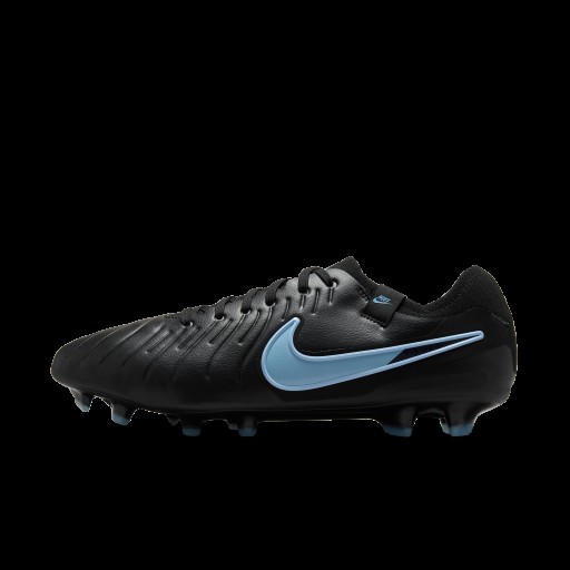 Nike Tiempo Legend 10 Pro low top voetbalschoenen (stevige ondergrond) - Zwart