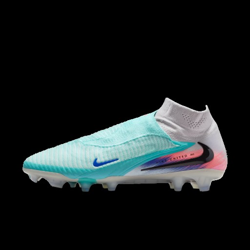Nike United Phantom 6 High Elite voetbalschoenen (stevige ondergrond) - Groen