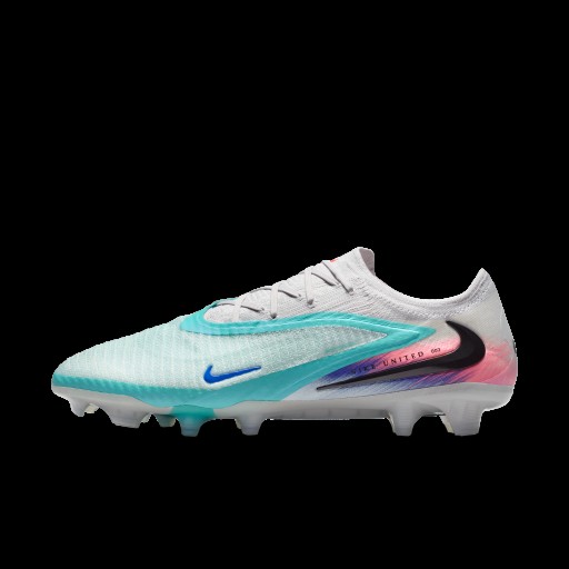 Nike United Phantom 6 Low Elite voetbalschoenen (stevige ondergrond) - Groen