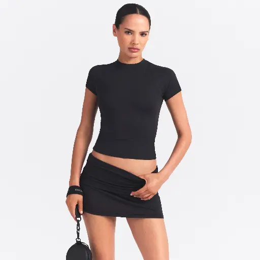 NikeSKIMS Airy baby-T-shirt voor dames - Zwart