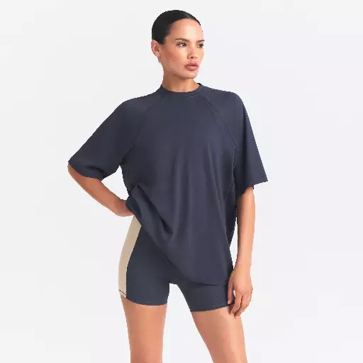 NikeSKIMS Airy oversized T-shirt voor dames - Blauw