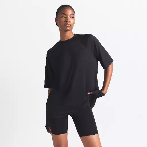 NikeSKIMS Airy oversized T-shirt voor dames - Zwart