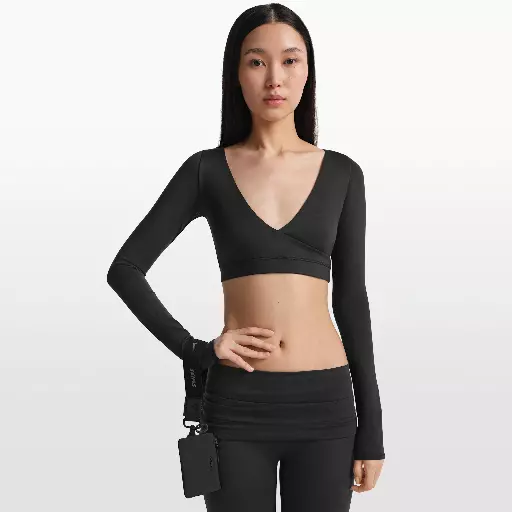 NikeSKIMS tasje met klem - Zwart