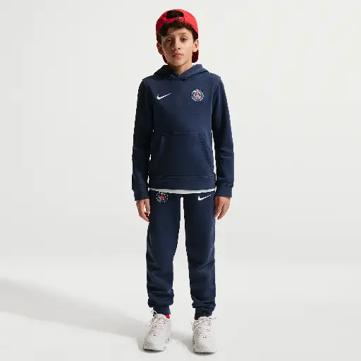 Paris Saint-Germain Club Fleece Nike Football joggingbroek voor jongens - Blauw