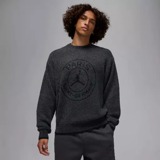 Paris Saint-Germain knit sweater voor heren - Grijs