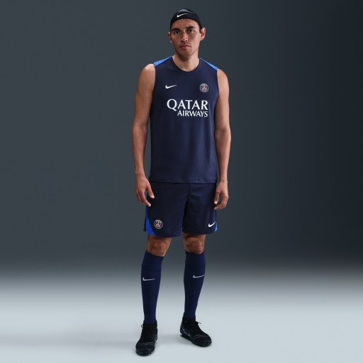 Paris Saint-Germain Strike Nike Dri-FIT knit voetbalshorts voor heren - Blauw