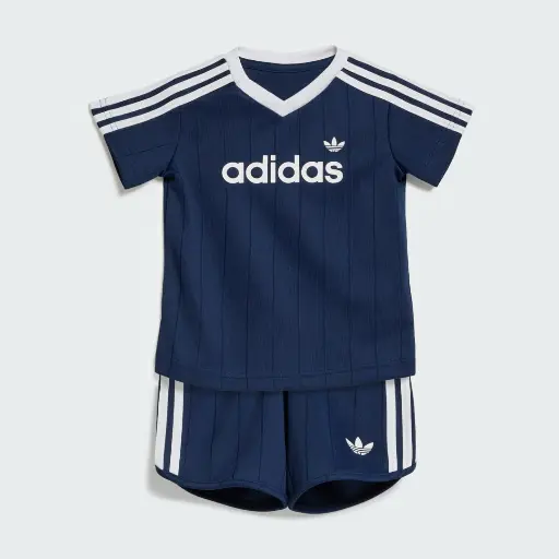 Adidas PINSTRIPES SPRINTER SHORT T-SHIRT SET