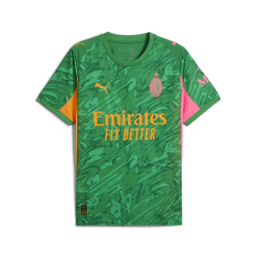 PUMA AC Milan 25/26 keepershirt voor Heren, Groen/Oranje