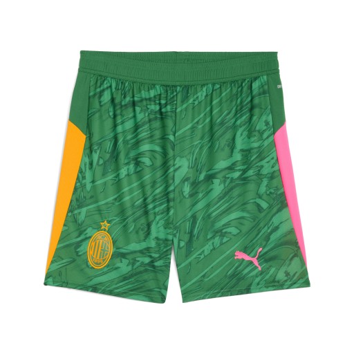 PUMA AC Milan 25/26 keepersshort voor Heren, Groen/Oranje