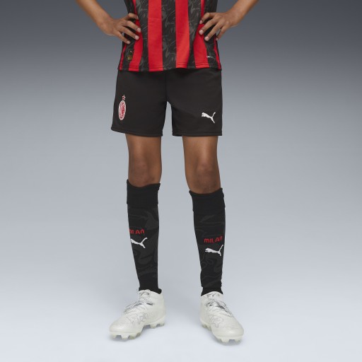 PUMA AC Milan 25/26 short, Zwart/Rood