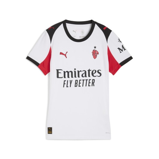 PUMA AC Milan 25/26 uitshirt voor Dames, Rood/Wit