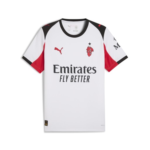 PUMA AC Milan 25/26 uitshirt voor Heren, Rood/Wit
